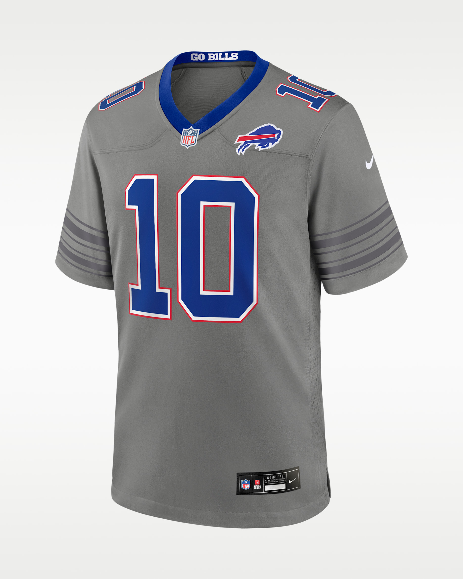 Khalil Shakir Buffalo Bills Men's Nike NFL Game Jersey. Nike.com
